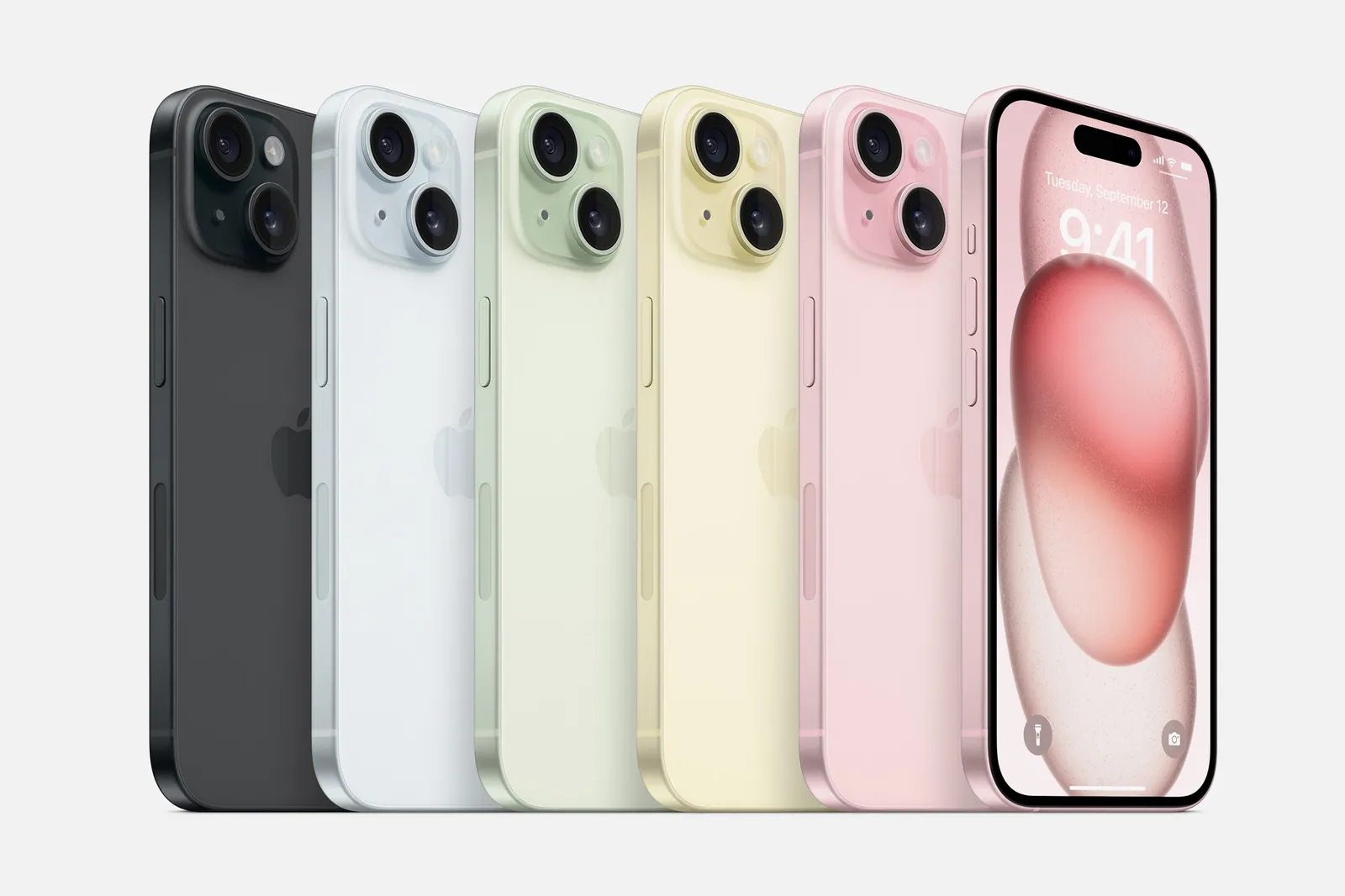 אפל אייפון 15 צבעים