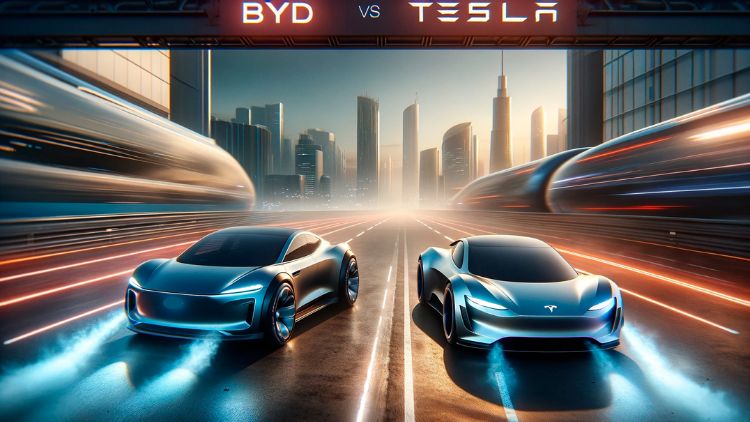 יצרנית המכוניות החשמליות הסיניות BYD עלולה לעקוף את טסלה בזמן הקרוב