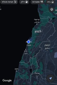 שיבוש בקליטת GPS בתל אביב