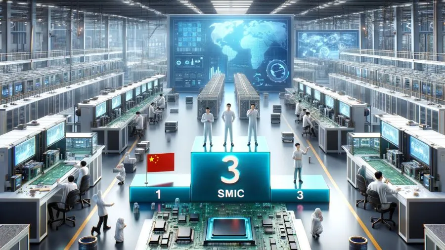 יצרנית הצ'יפים הסינית SMIC עלתה היום למקום ה-3 בקטגורית ייצור צ'יפים