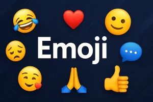 חפשו אימוג׳י (emoji) לפי מילים, רגשות או קטגוריות עם מנוע המלצות מתקדם בעברית. העתקה בלחיצה תצוגת קטגוריות ועוד. מתאים לשיווק, יצירת תוכן וסושיאל.